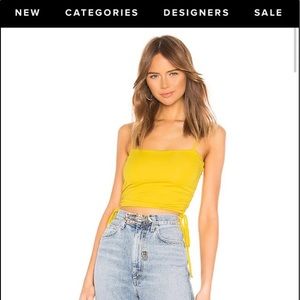 Hours revolve size small yellow tank